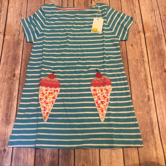 boden ice cream dress Buy Boden Pink Ice Cream Betty Jersey Applique 100% Cotton Dress from Next USA